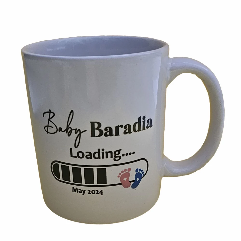 Personalized Baby loading Mug